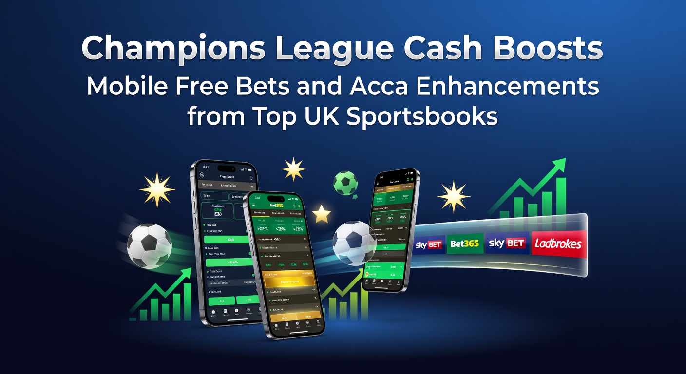 Vibrant stadium scene from a Champions League match with fans waving flags and players in action, highlighting the high-stakes excitement that drives betting promotions