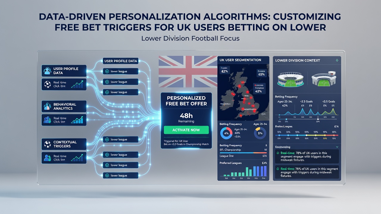 Algorithm flowchart illustrating free bet trigger customization for point-to-point racing and lower league soccer
