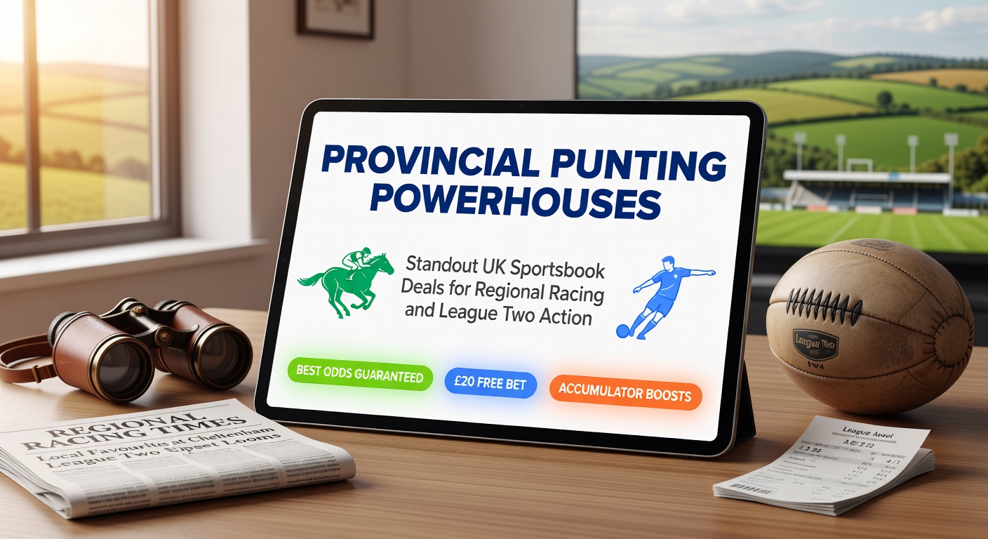 Crowds gathering at a bustling provincial racecourse under clear skies, with punters checking racecards and placing bets on regional flat racing action