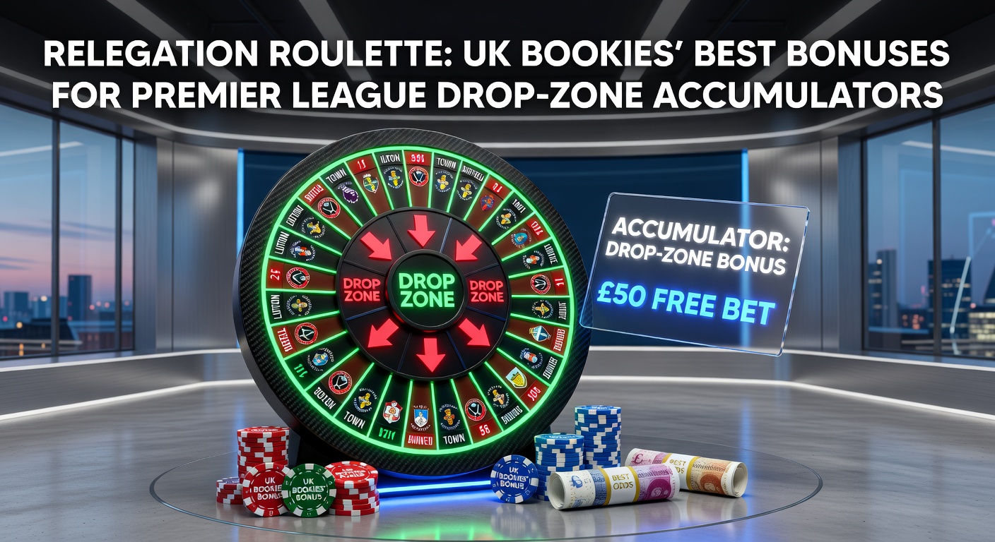 Premier League teams battling in the drop zone with tense match action and betting slips overlayed