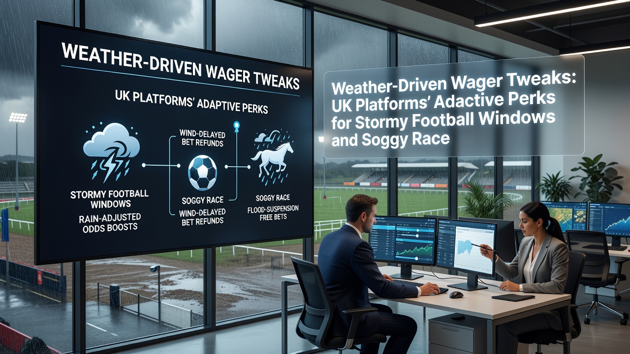 Soggy racecourse conditions prompting adaptive betting promotions in the UK
